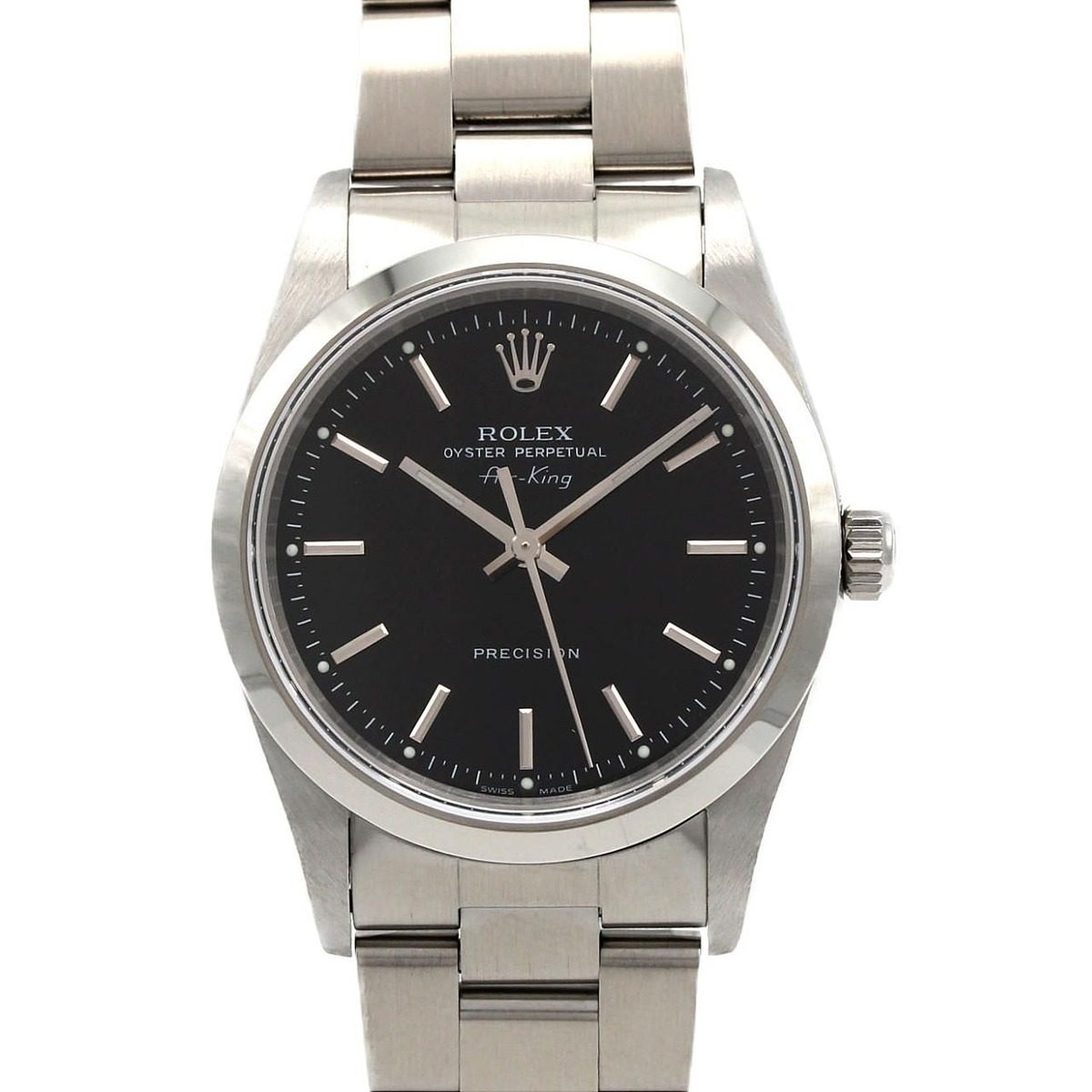 Rolex Air King SS Automatic Winding D Number Watch