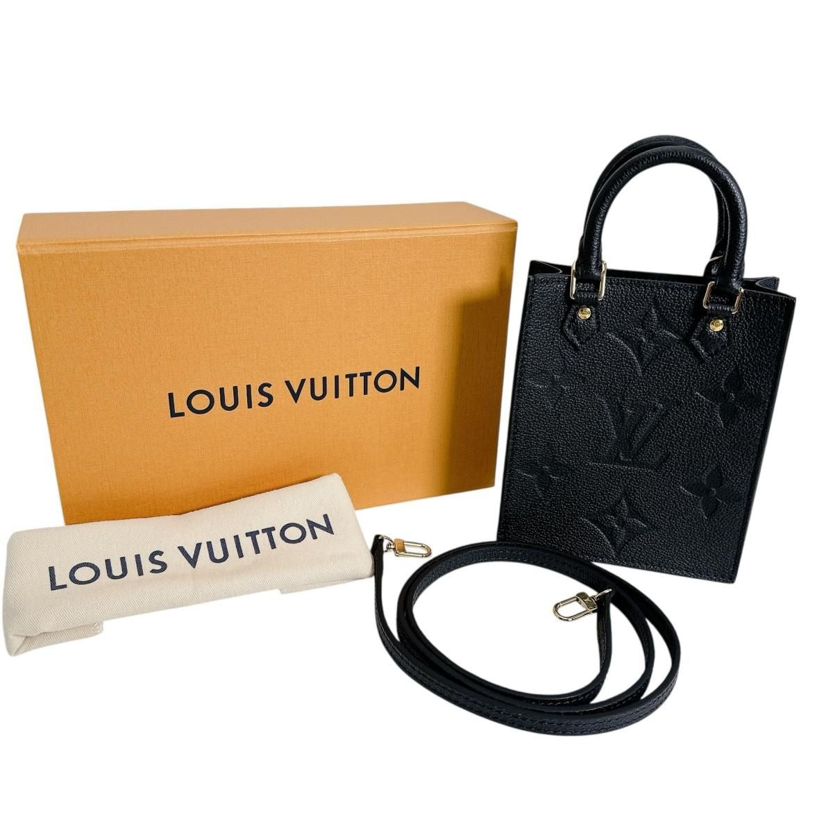 Louis Vuitton Monogram Shoulder Bag Petite Sac Plat