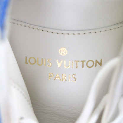 Louis Vuitton Tattoo Line Monogram Canvas Leather Lace Up High Cut Sneakers — view 9