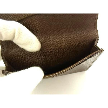 Louis Vuitton Card Case Taiga Envelop Carte De Visite Grizzly Leather — view 5