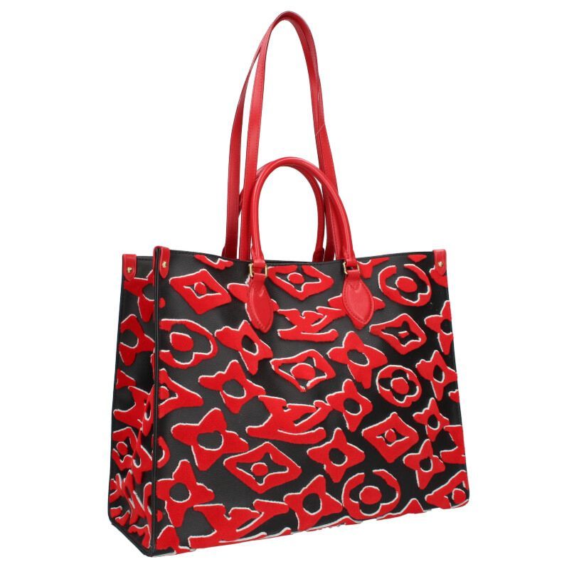 Louis Vuitton M45562 On The Go GM Urs Fischer Shoulder Bag Women's GM