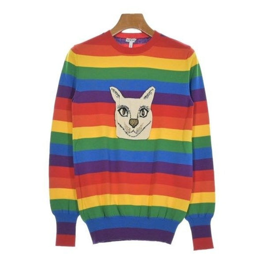Loewe Knit Sweater Wool Red Yellow Green Etc