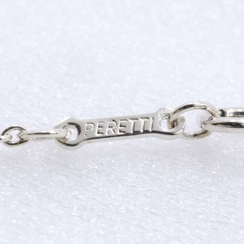 Tiffany & Co Open Heart Elsa Peretti 925 Silver Ladies 4.2g Necklace