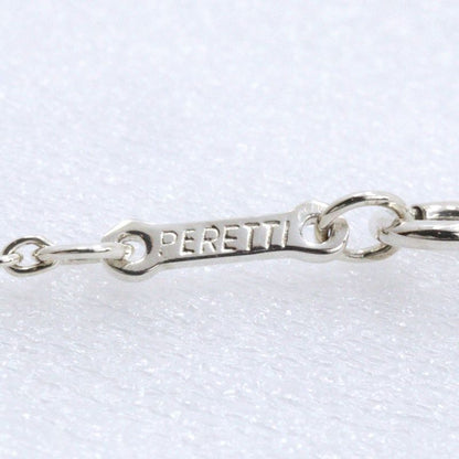 Tiffany & Co Open Heart Elsa Peretti 925 Silver Ladies 4.2g Necklace