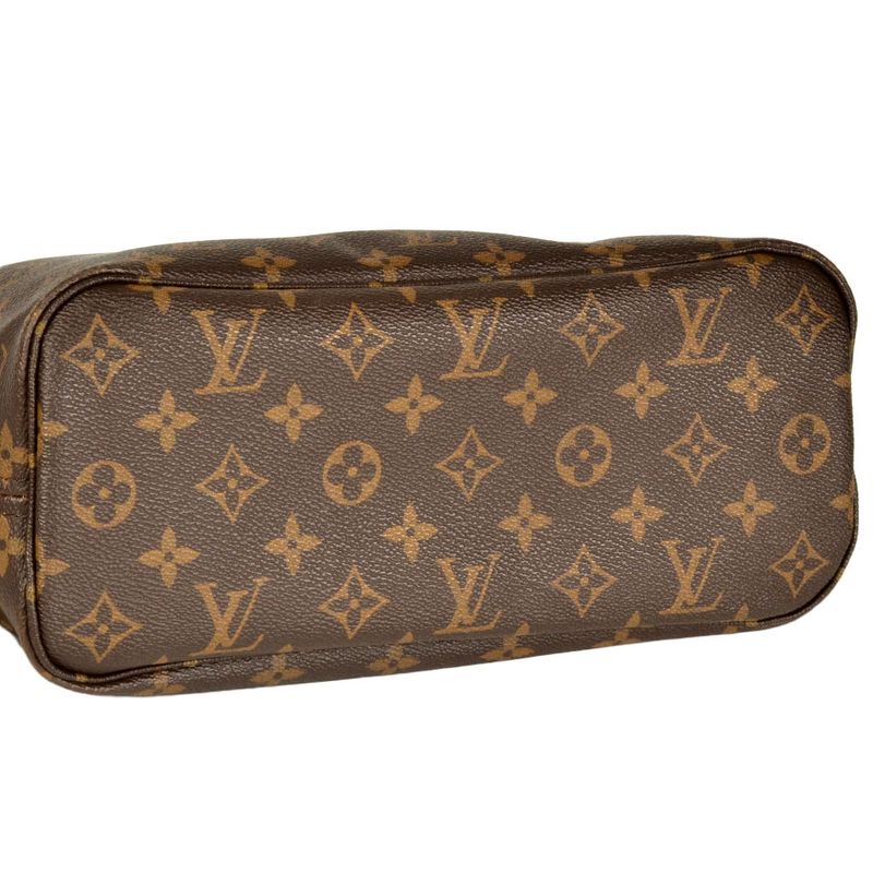 Louis Vuitton Neverfull PM Tote Bag Monogram Canvas M40155 Brown Vi2150 Women