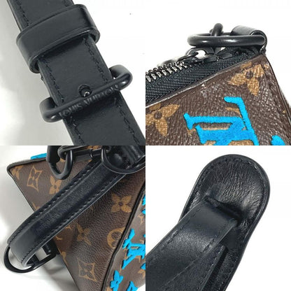 Louis Vuitton Shoulder Bag Triangle Messenger M45078 Monogram Canvas Brown