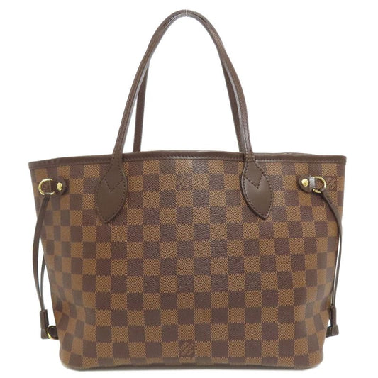 Louis Vuitton N41359 Neverfull PM Handbag Damier Canvas Women