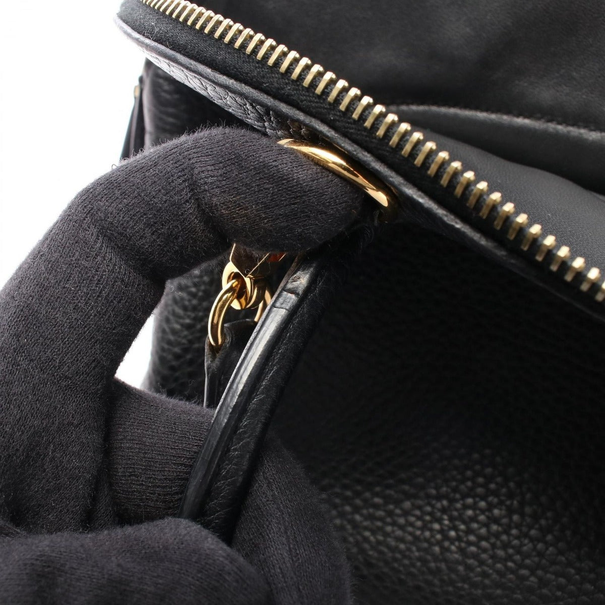 Hermes Handbag Bolide 31 Black Leather — view 8