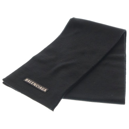 Balenciaga Patch Scarf Logo Black
