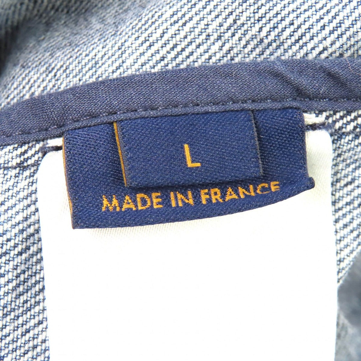 Louis Vuitton Cotton Monogram Gradient Short Sleeve Denim Shirt — view 6
