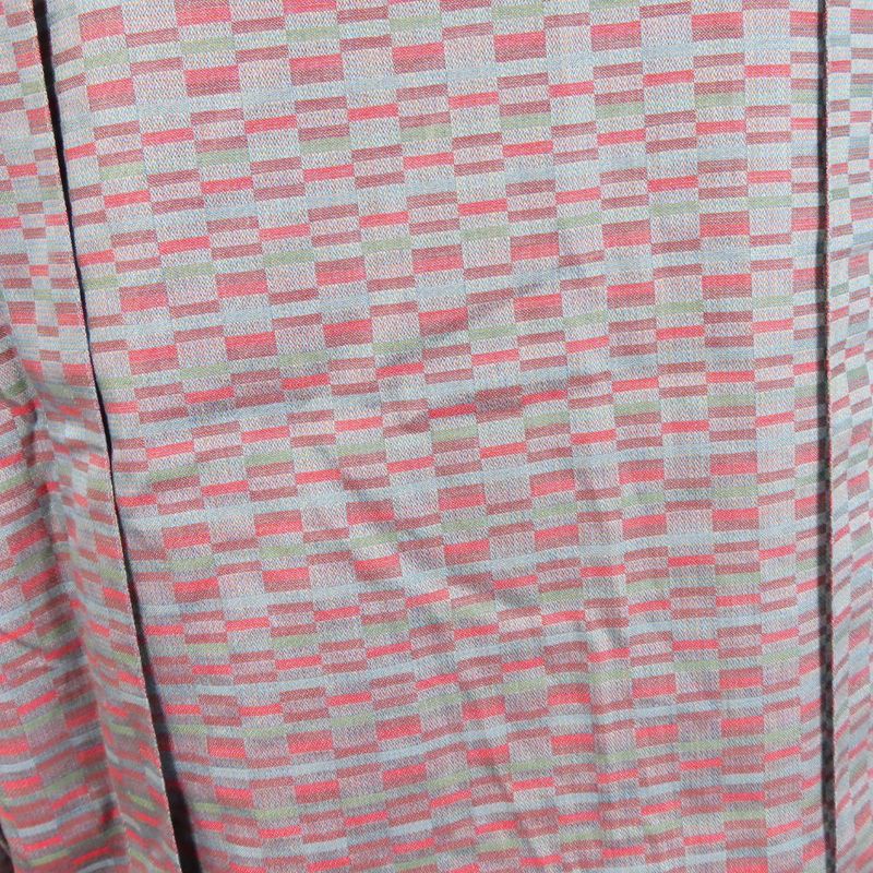 Christian Dior Blouse Long Sleeve Top M - Purple Gray Brown Multicolor Total