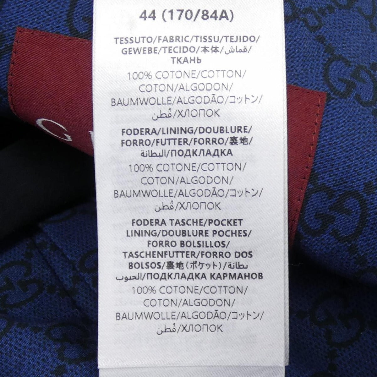 Gucci Jacket Navy 44 — view 3