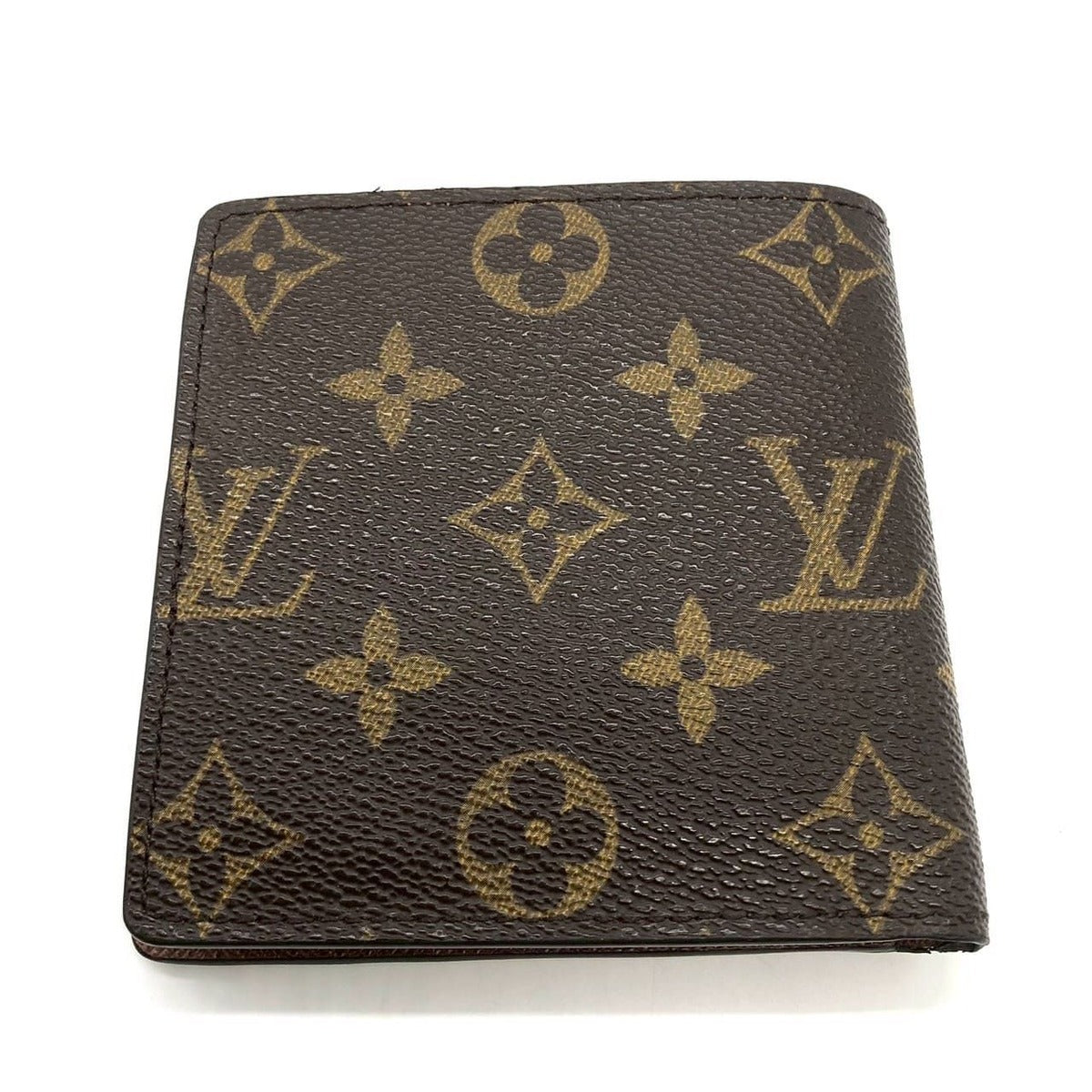 Louis Vuitton Portefeuille Marco Bifold Wallet Monogram Brown — view 2