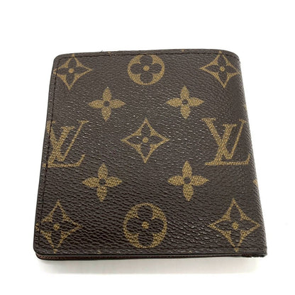 Louis Vuitton Portefeuille Marco Bifold Wallet Monogram Brown — view 2