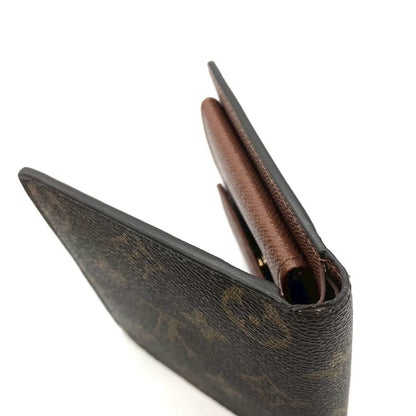 Louis Vuitton Portefeuille Marco Bifold Wallet Monogram Brown — view 3