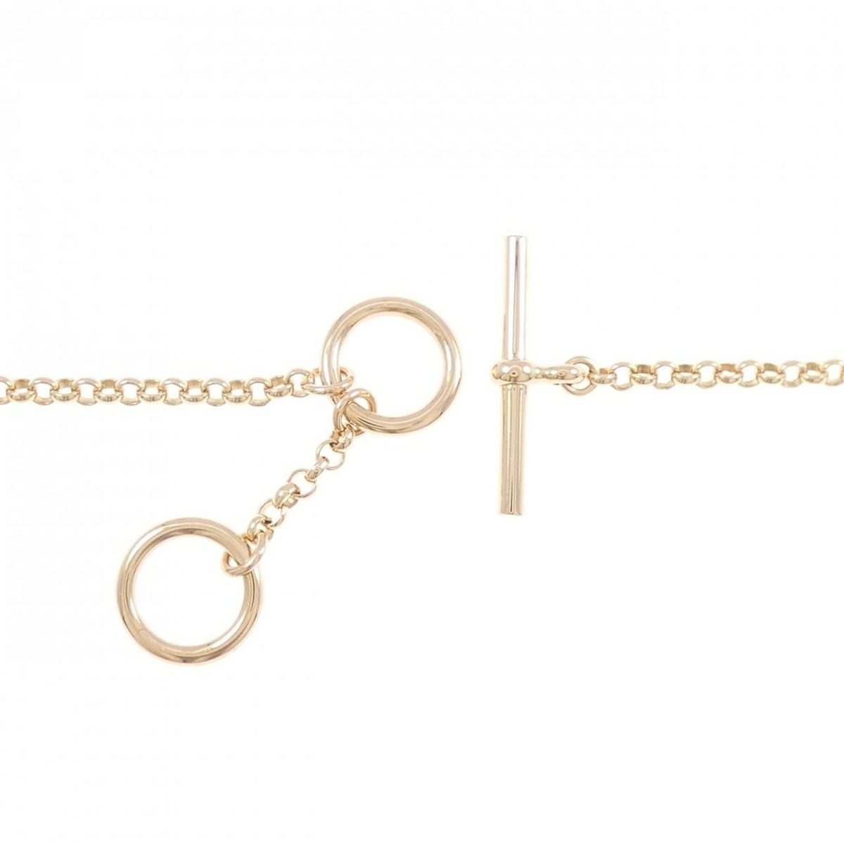 Hermes Exlibris Necklace Pink — view 5