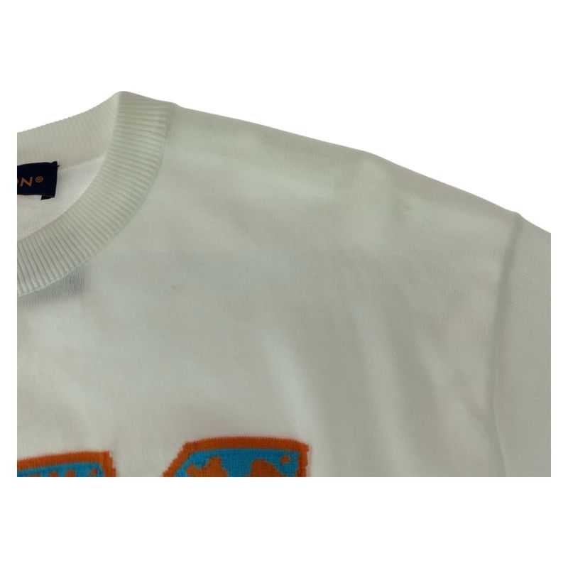 Louis Vuitton LVM Size S White Multicolor Hpn15wha0 Rm232m Short Sleeve T-shirt