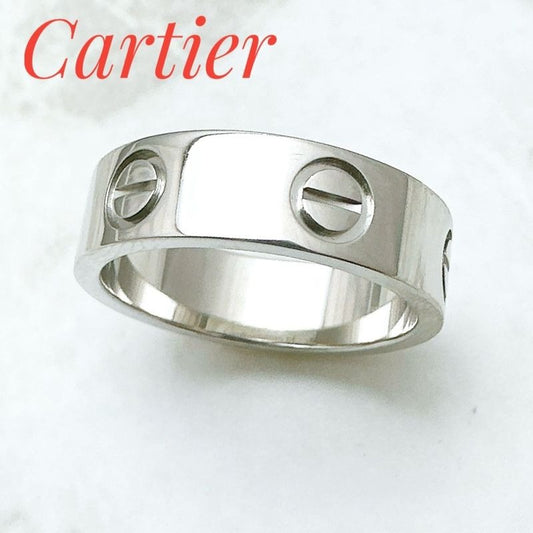 Cartier Love Platinum Ring 51 No 11