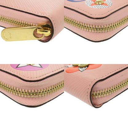 Louis Vuitton Round Zipper Zippy Wallet Epi M62067 Epi Leather Pink Long Wallet