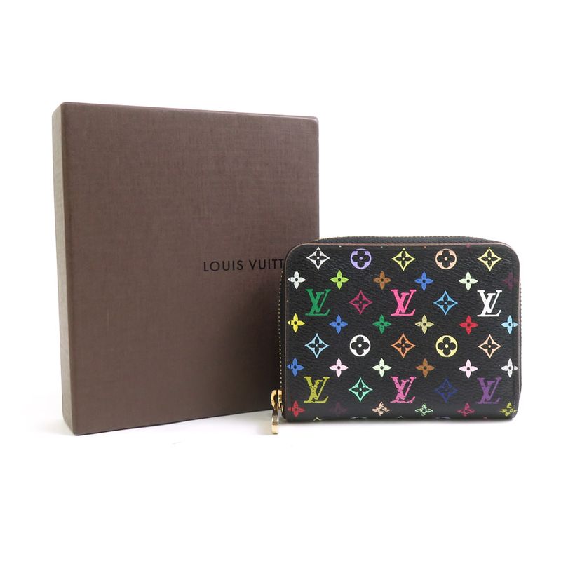 Louis Vuitton Coin Case Monogram Multicolor Zippy Coin Purse