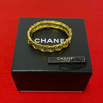 Chanel 95 Coco Mark GP Bangle Bracelet Accessory