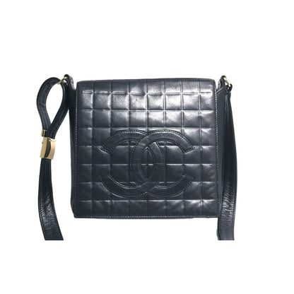 Chanel Choco Bar GD Leather Shoulder