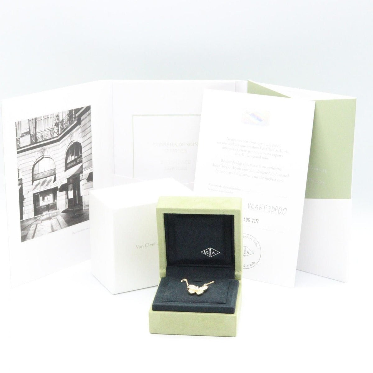 Van Cleef & Arpels Necklace Depapillon Diamond — view 5
