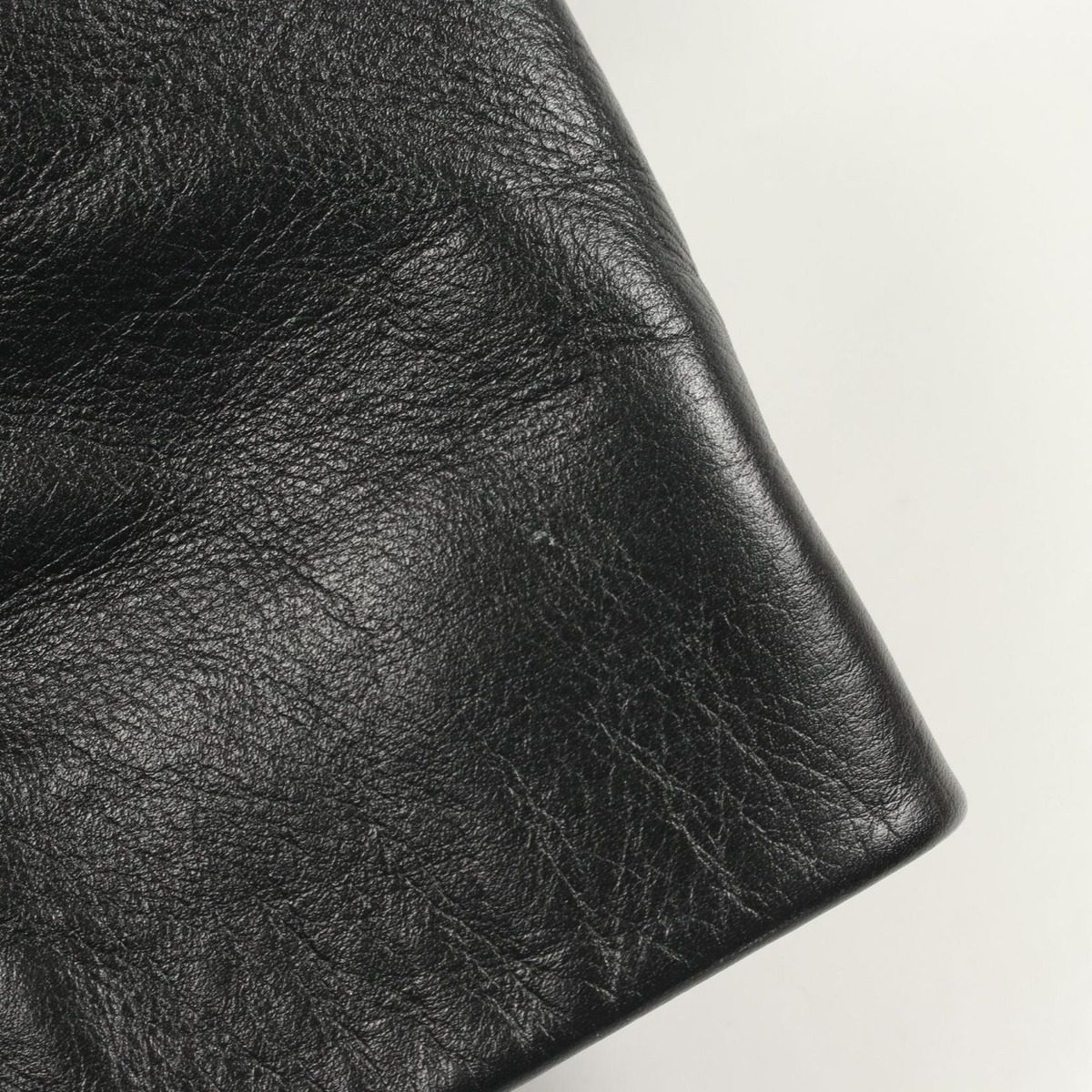 Celine Riders Jacket Block Check Studs Black Leather — view 6