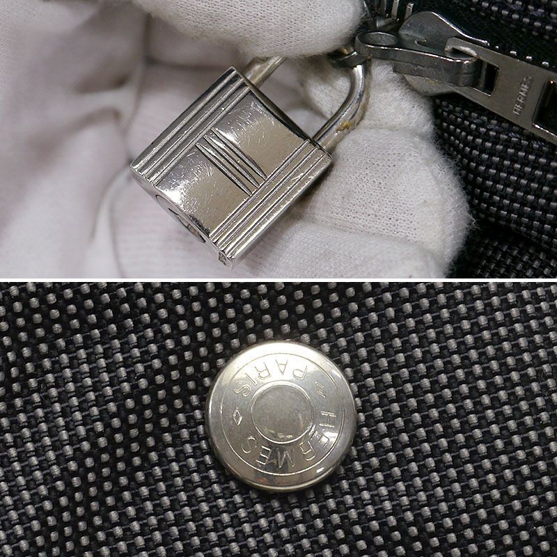 Hermes Her Line Tote MM Canvas Handbag A4