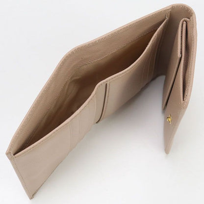 Prada 1m0176 Tri-fold Wallet Saffiano Leather Women