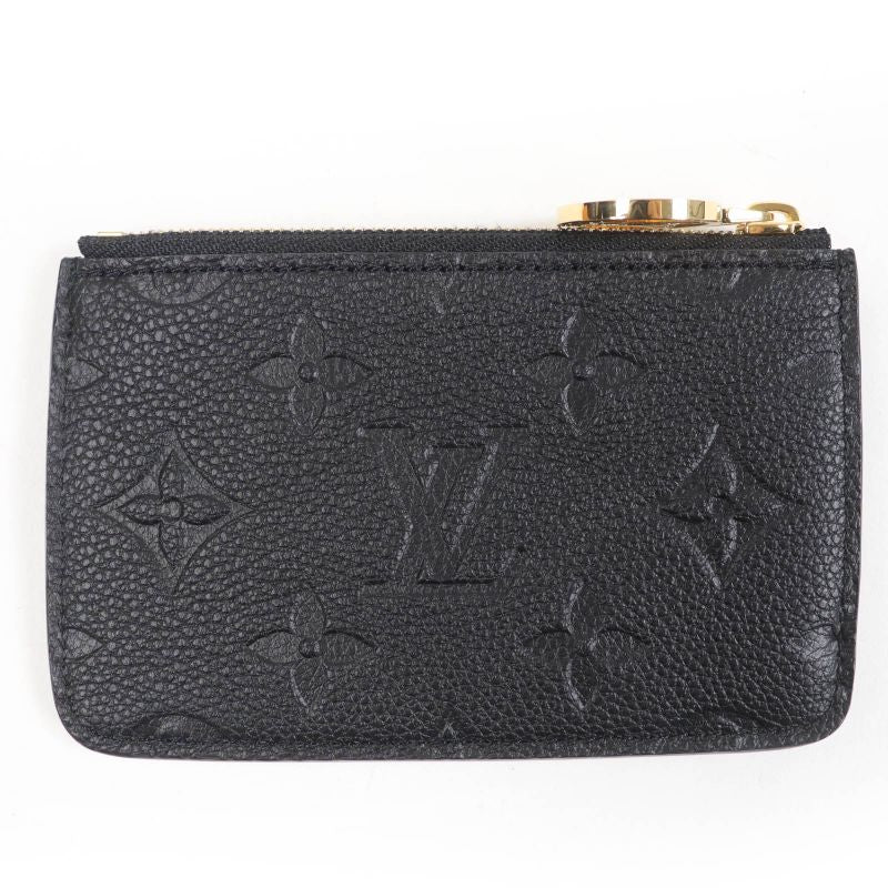 Louis Vuitton M81883 Card Case Porte Carte Romy Monogram Empreinte Noir Black