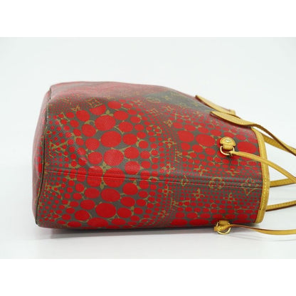 Louis Vuitton Neverfull MM Monogram Wave Yayoi Kusama Tote Bag — view 3