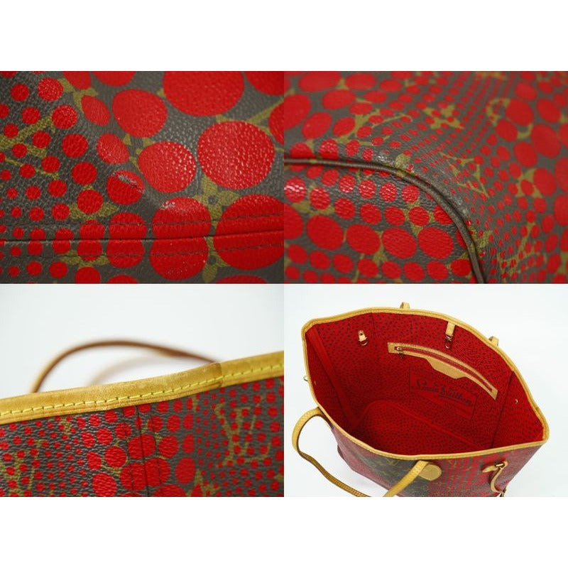 Louis Vuitton Neverfull MM Monogram Wave Yayoi Kusama Tote Bag — view 7