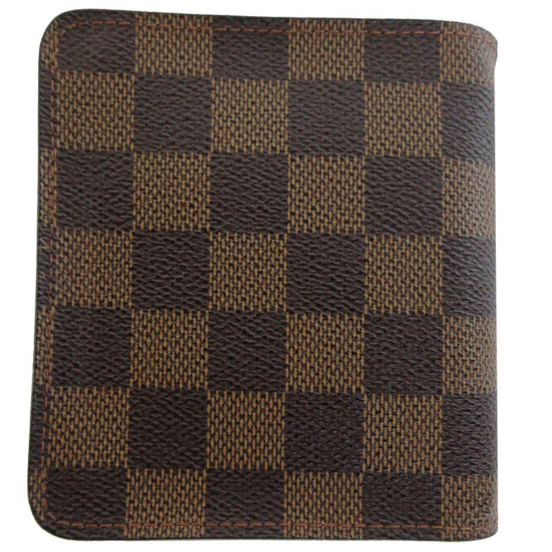 Louis Vuitton Bifold Wallet Damier Compact Zip N61618