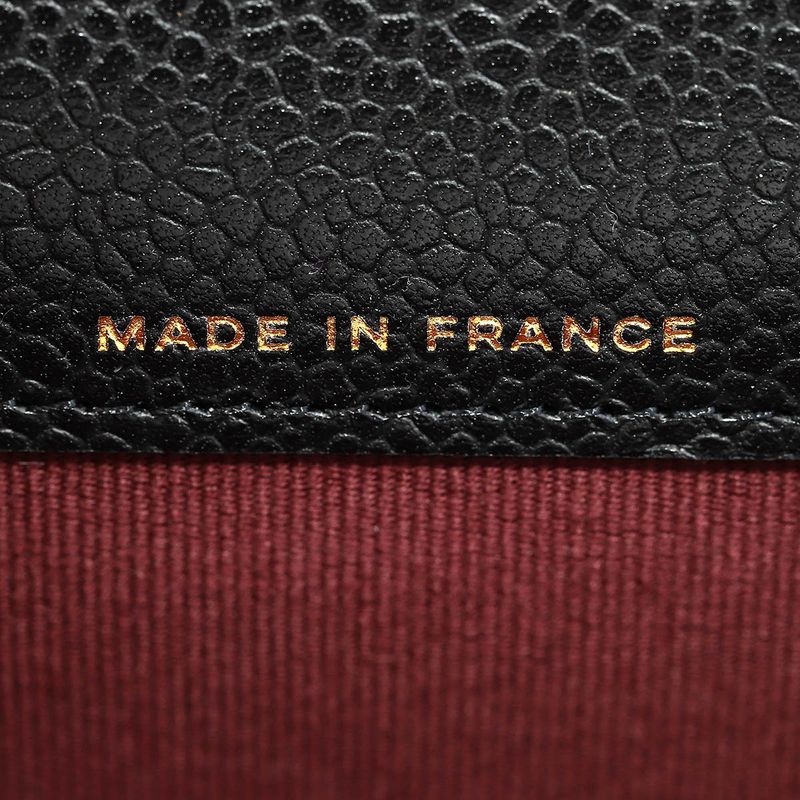 Chanel Card Case Porte-cartes A Rabat Classique Noir Black