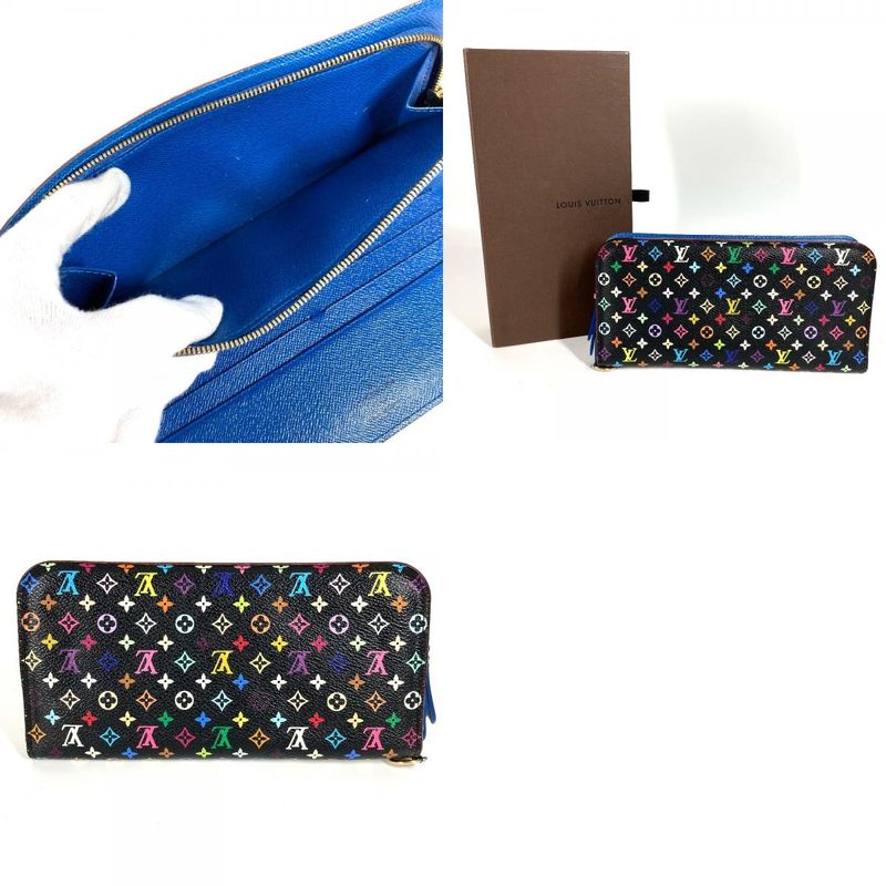 Louis Vuitton Portefeuille Antholite Long Wallet M60446 Monogram Multicolor