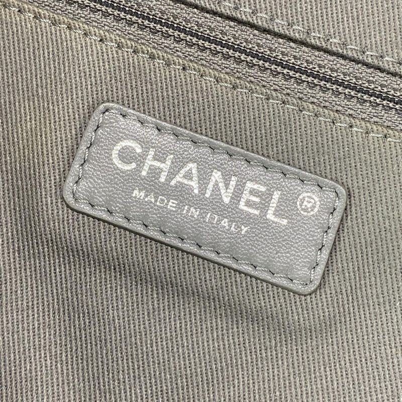 Chanel Backpack Sac Graffiti Canvas Backpack A92352 Grey X Beige X Multi