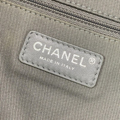 Chanel Backpack Sac Graffiti Canvas Backpack A92352 Grey X Beige X Multi