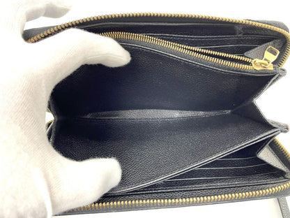 Louis Vuitton Monogram Empreinte Zippy Wallet Round Zip Wallet Long Wallet