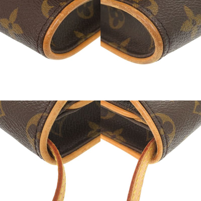 Louis Vuitton Pochette Twin GM Monogram M51852 Shoulder Bag LV 0382 Louis