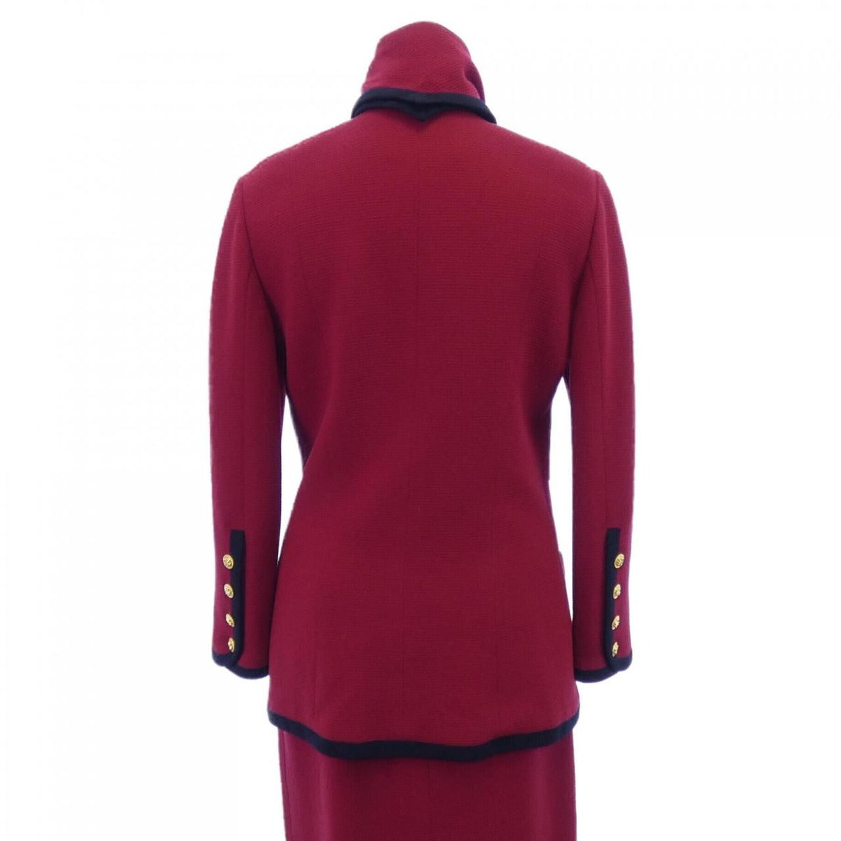 Chanel Vintage Suit Red 34 — view 2