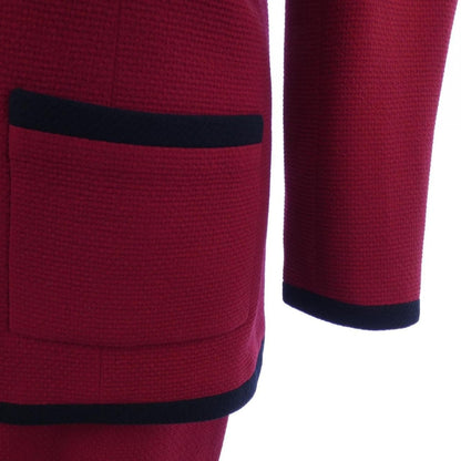 Chanel Vintage Suit Red 34 — view 7