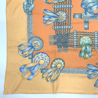 Hermes Carre 90 LES Rubans DU Cheval Horse Ribbon Scarf With Box