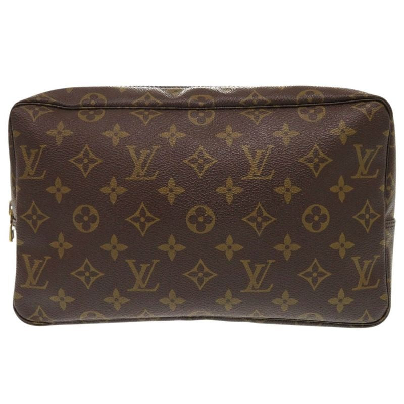 Louis Vuitton Trousse Toilette 28 Monogram Brown Second Bag 0903
