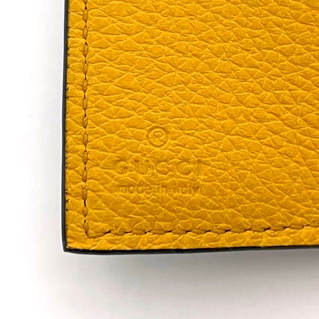 Gucci Trifold Wallet Black 736151 2067 Unused Excellent Condition Leather