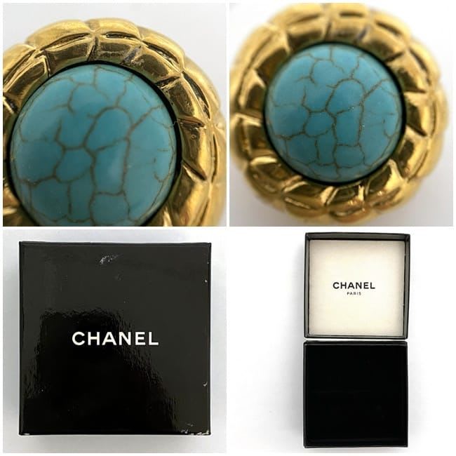 Chanel Gold Light Blue GP