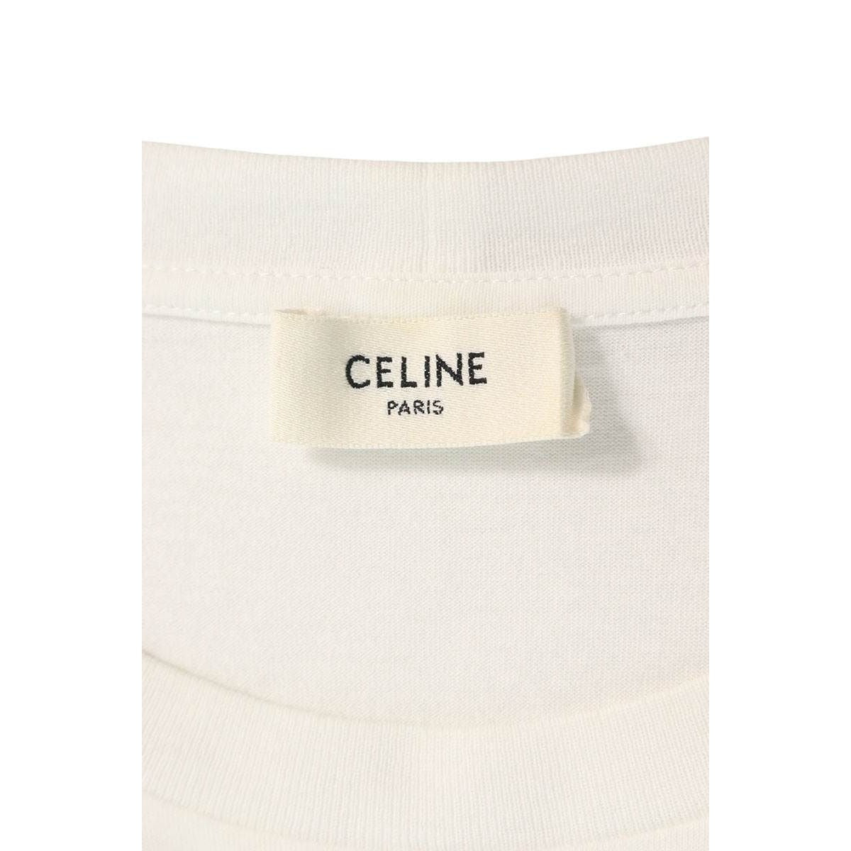Celine Loose Fit Logo Print T-Shirt — view 3