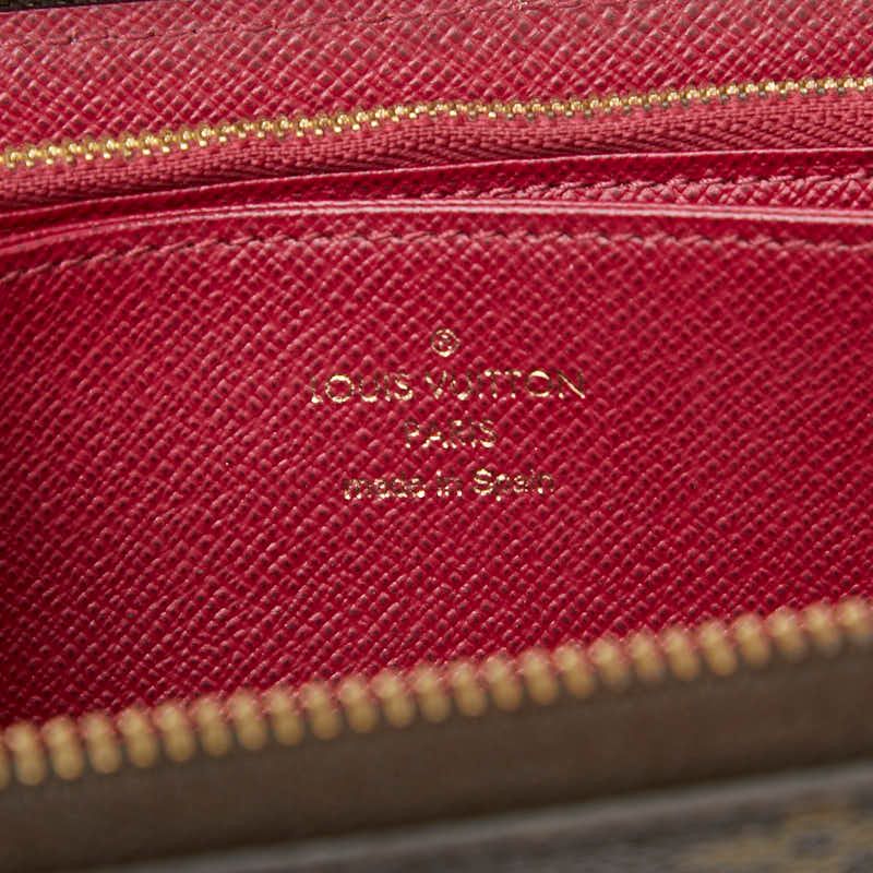 Louis Vuitton Monogram Zippy Wallet Round Zipper Long Wallet M41895 Brown