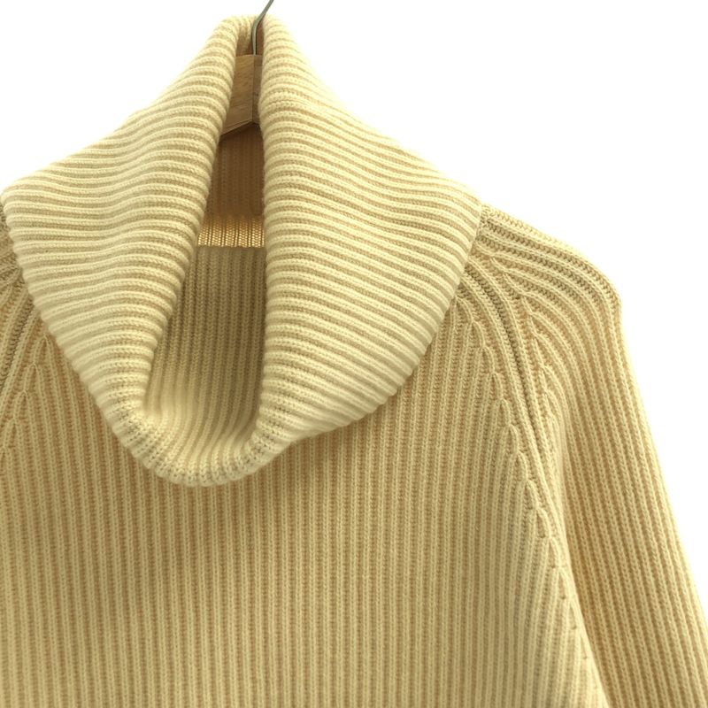 Celine - Cashmere Turtleneck Knit - XS - Ivory - Women's