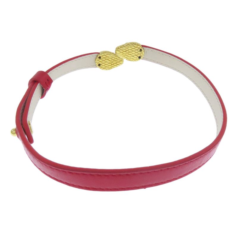 Bvlgari Bulgari Serpenti Bracelet Leather Women